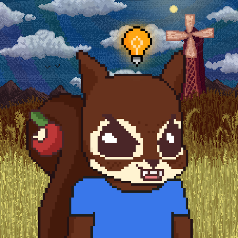 Pixel Squirrels #413